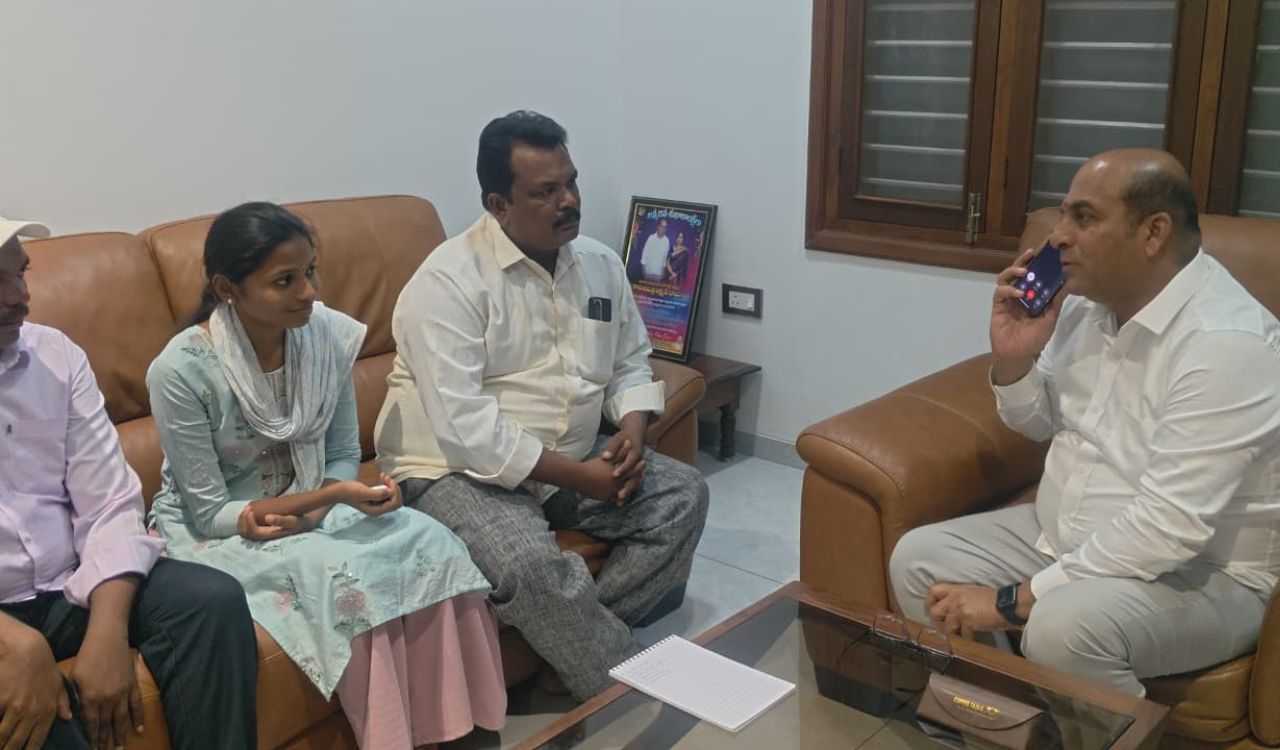 KTR extends financial aid to tribal student pursuing agriculture degree