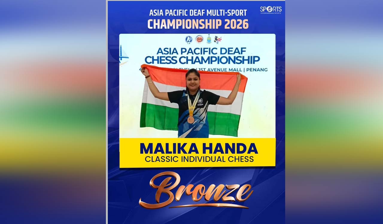 KTR congratulates Malika Handa on winning bronze at Asia Pacific Deaf Championship