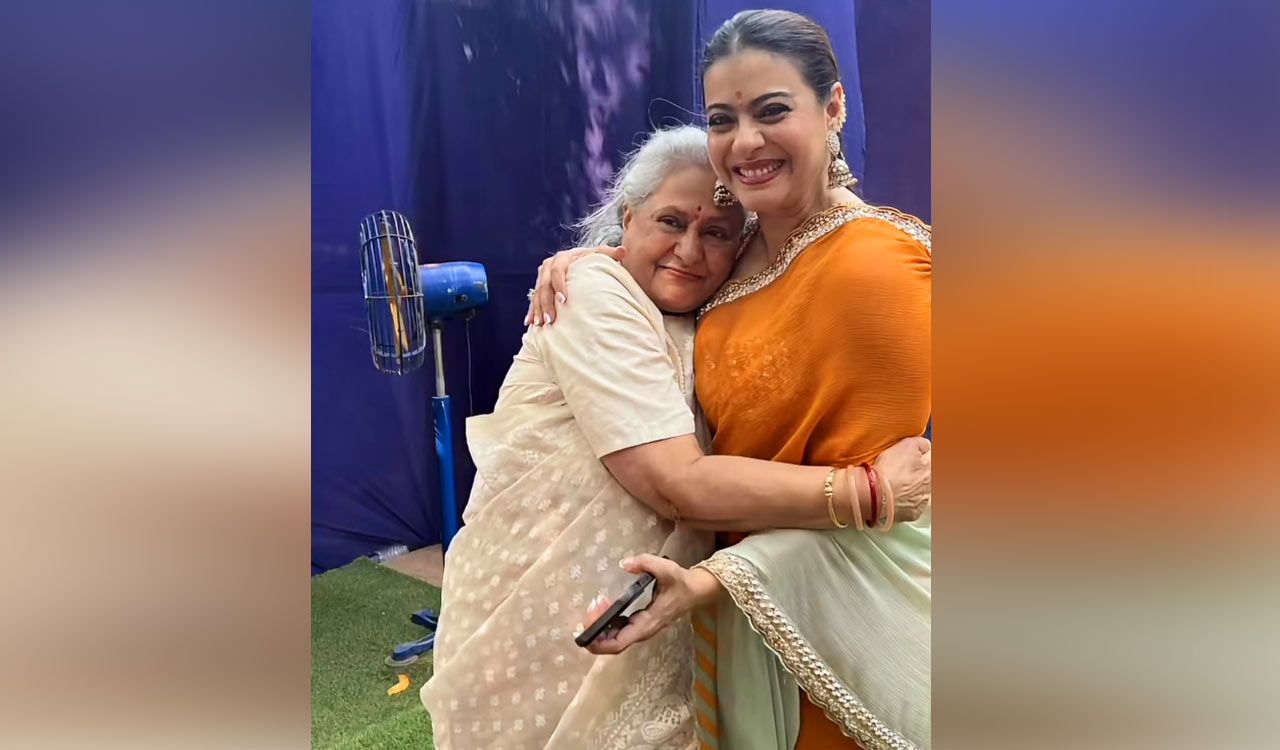 Kajol’s Durga Puja album features Nysa, Yug and Jaya Bachchan