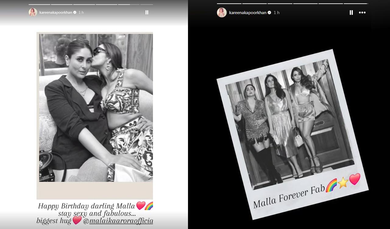 Kareena Kapoor Khan wishes Malaika Arora on her birthday, calls her ‘darling Malla’