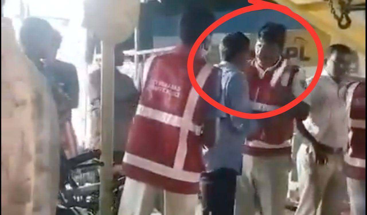 Medchal head constable accused of assaulting motorist