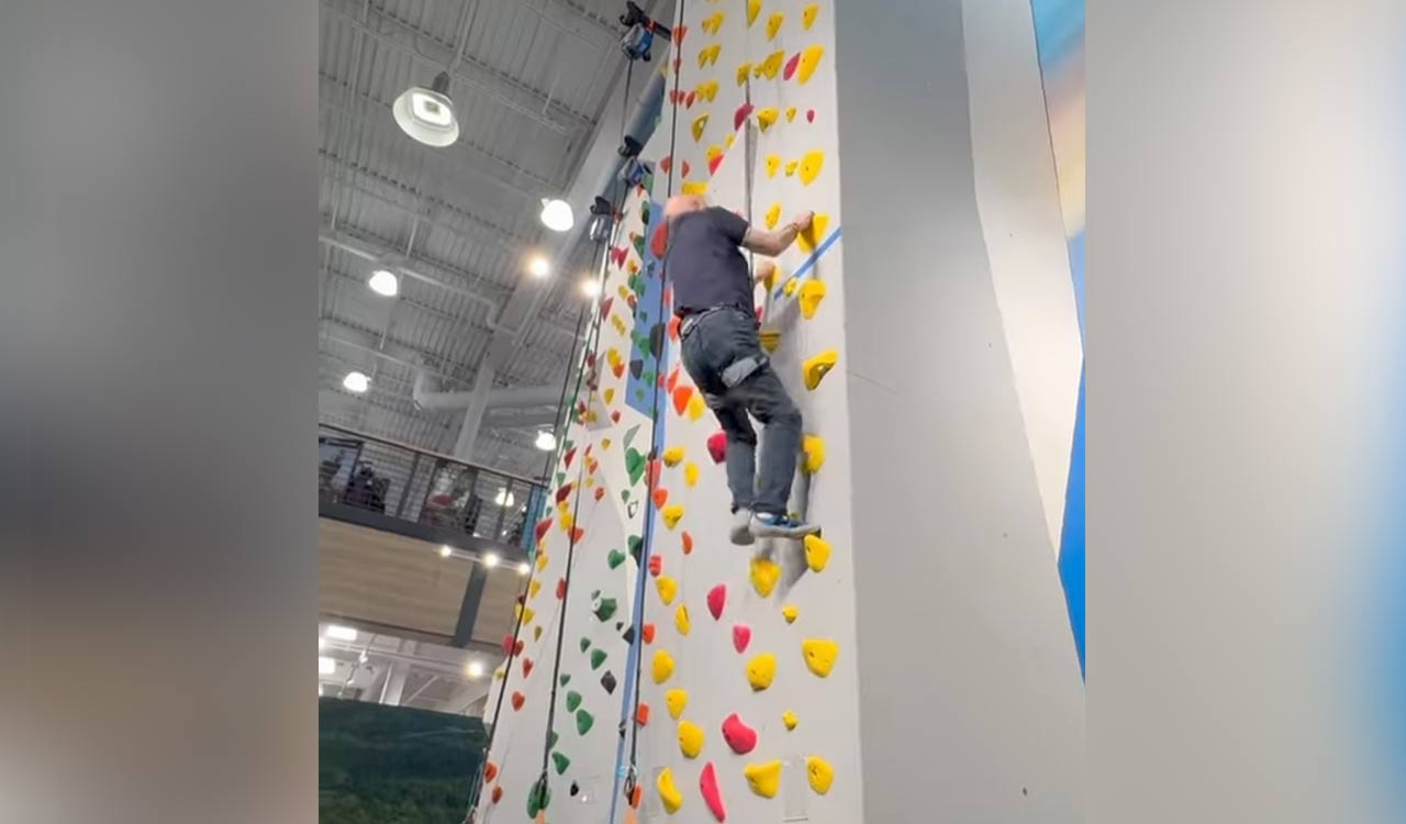 Anupam Kher conquers a 35-foot rock wall at 71, talks about overcoming self-doubt