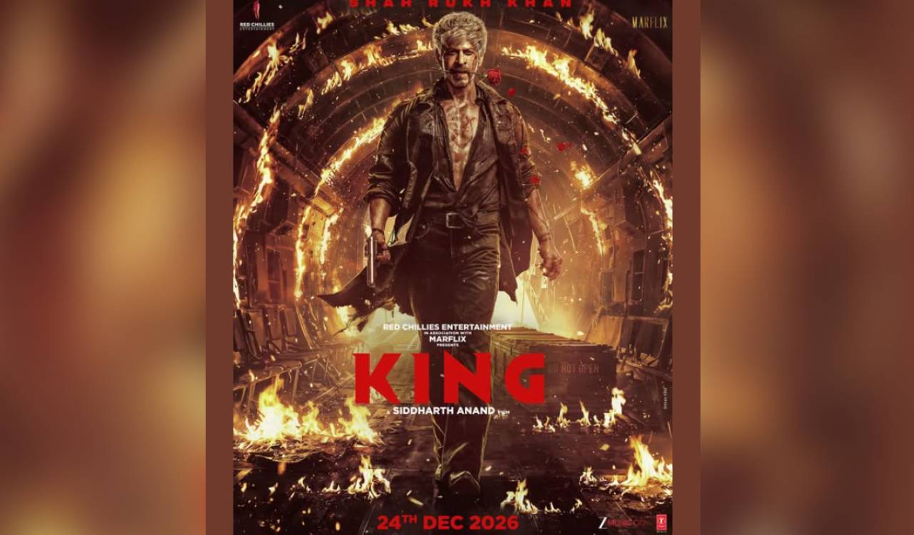 ‘Qaatil nahi… Aashiq hoon’: Shah Rukh Khan unveils new poster of ‘King’