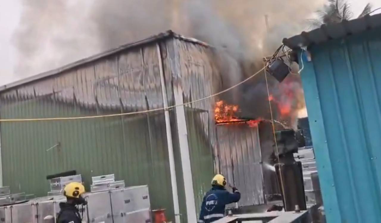 Fire breaks out at anti-drone equipment manufacturing firm in Madhapur