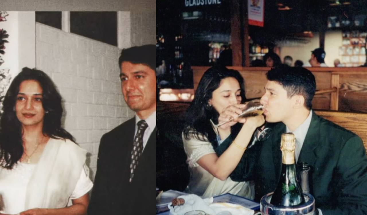 Madhuri Dixit and Shriram Nene mark 27th wedding anniversary with throwback pictures