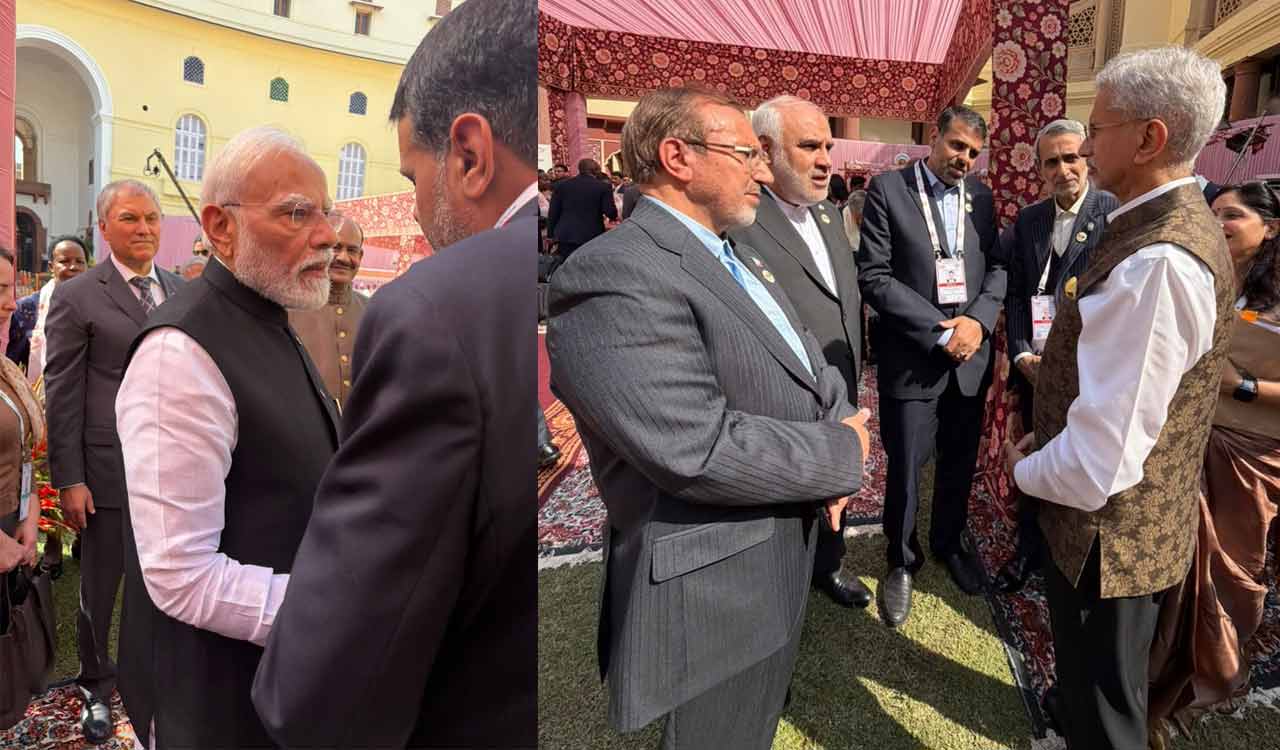 Modi, Jaishankar, Tharoor meet Iranian parliamentary delegation