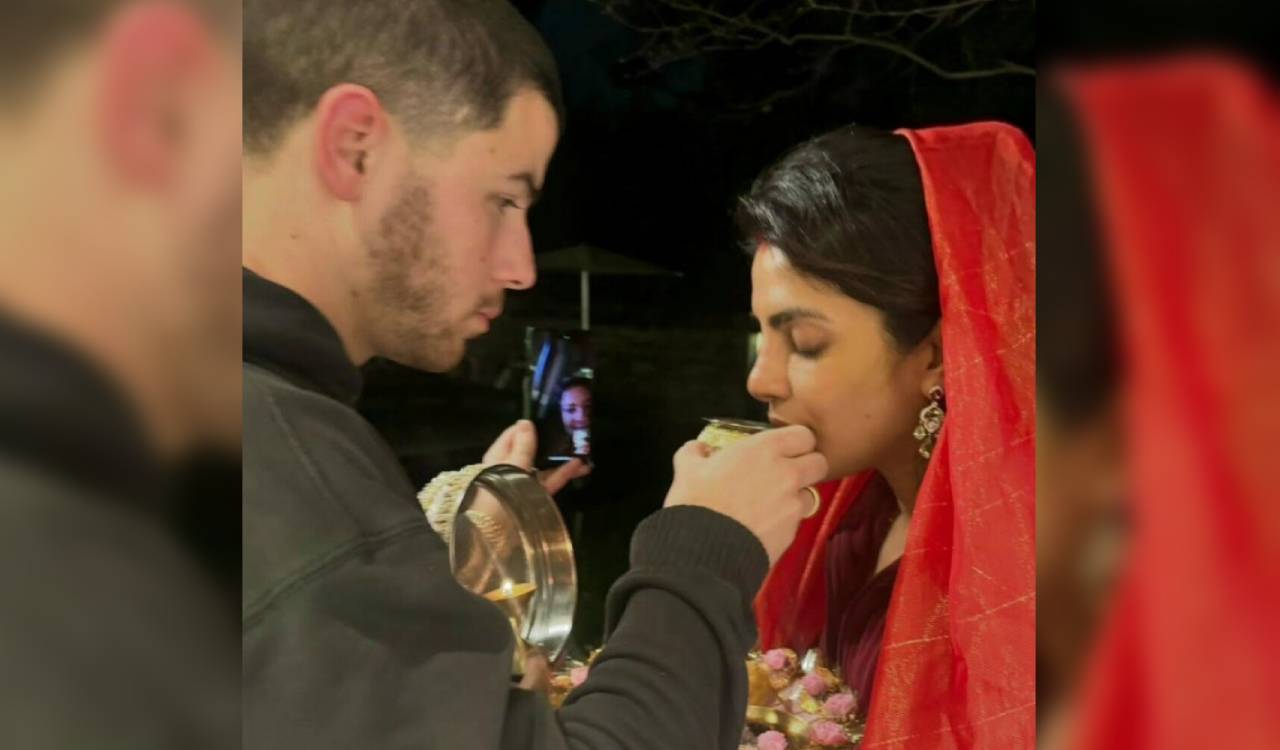 Priyanka Chopra shares Karwa Chauth mehendi with Nick Jonas’ name