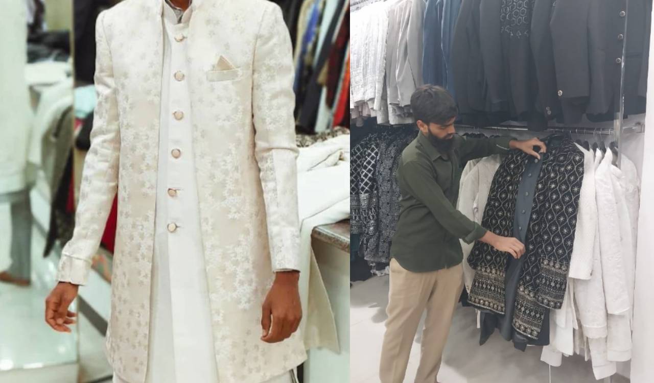 Renting sherwanis, suits gains popularity among Hyderabad residents