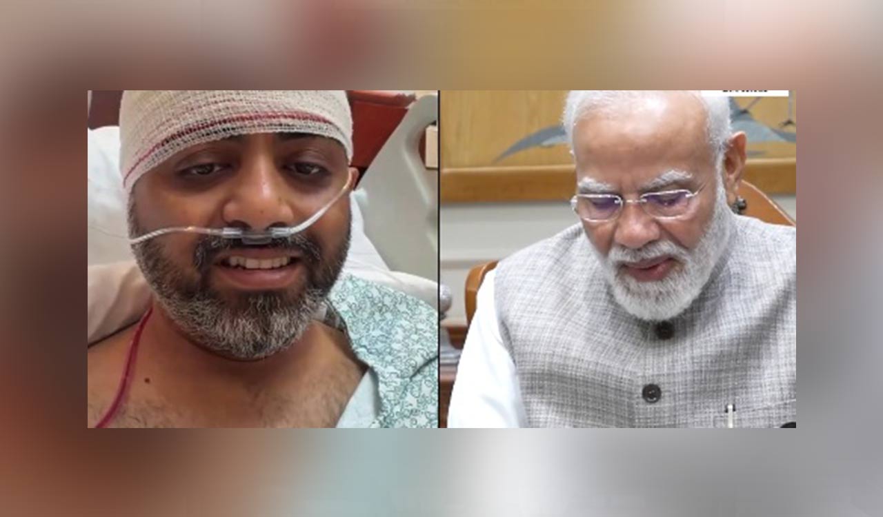 ‘Indians don’t take lives, they risk their own to save others’: PM Modi to Capt Smit Machchhar