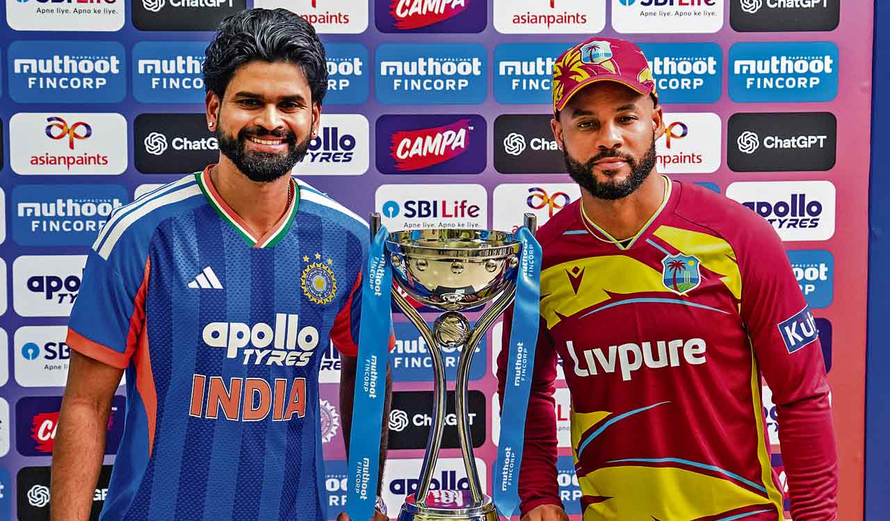 India vs West Indies 5th T20I abandoned due to rain as series ends 2-2