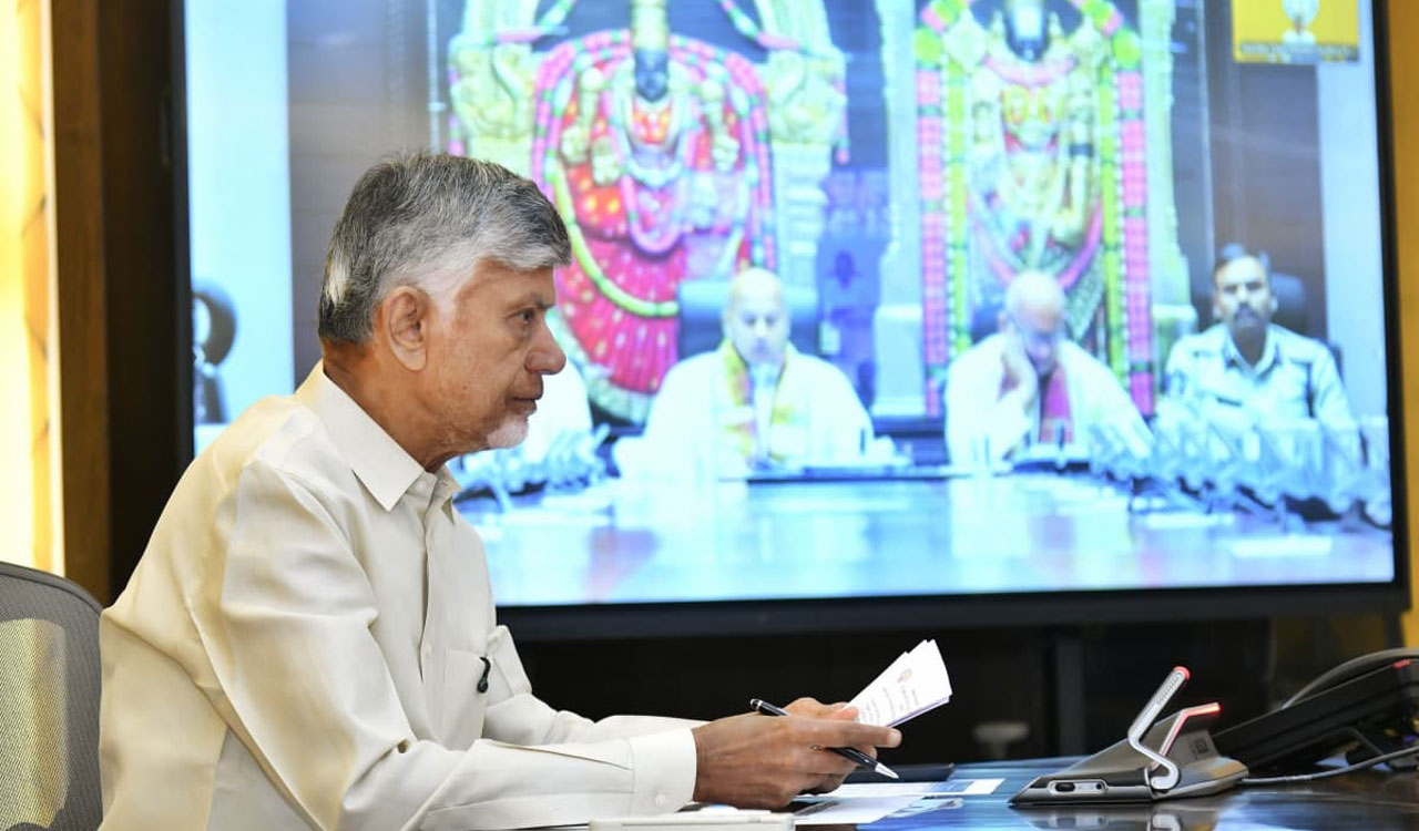 Tirupati to be developed as world-class spiritual centre: Chandrababu Naidu