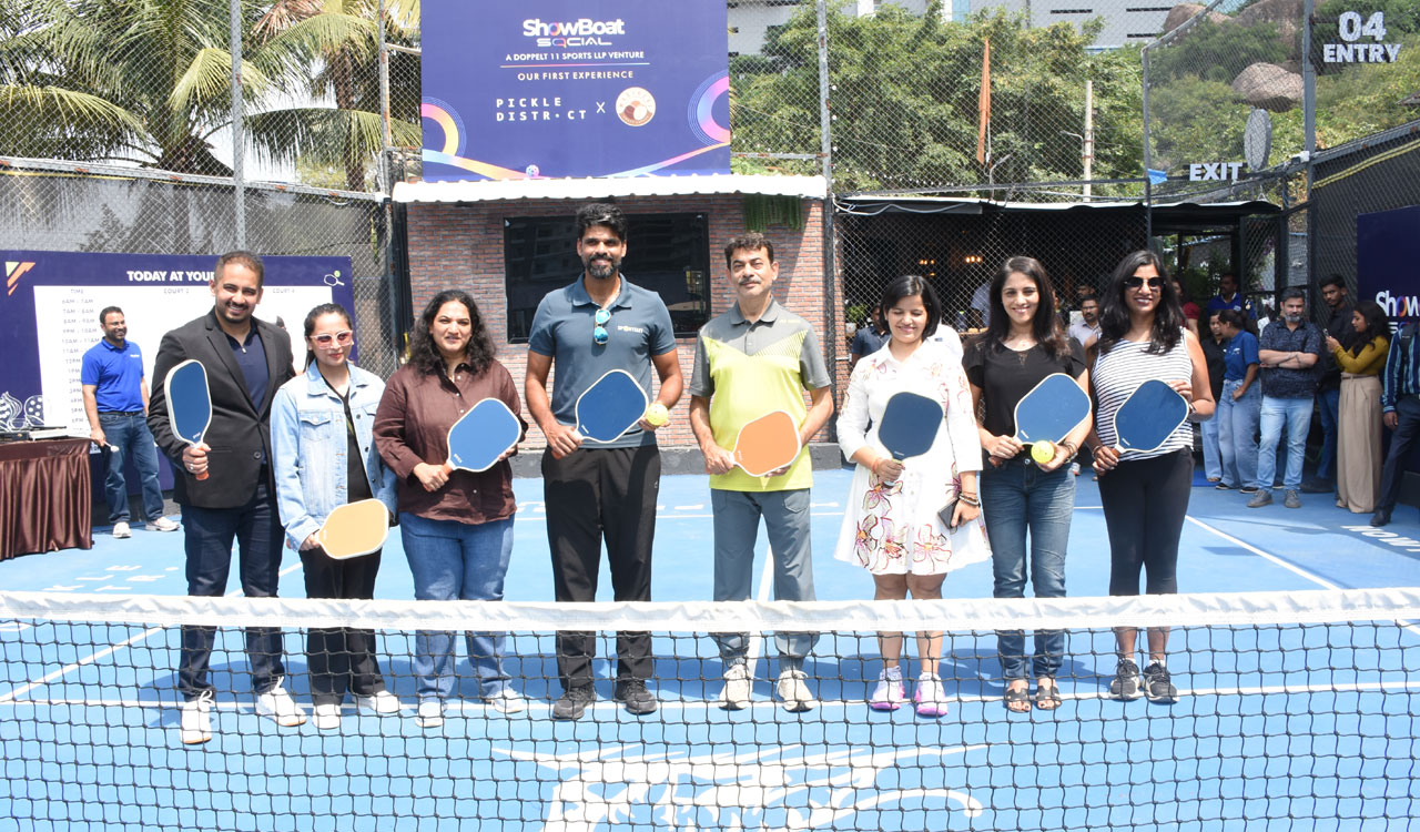 ShowBoat launches Social brand with pickleball venue in Khajaguda