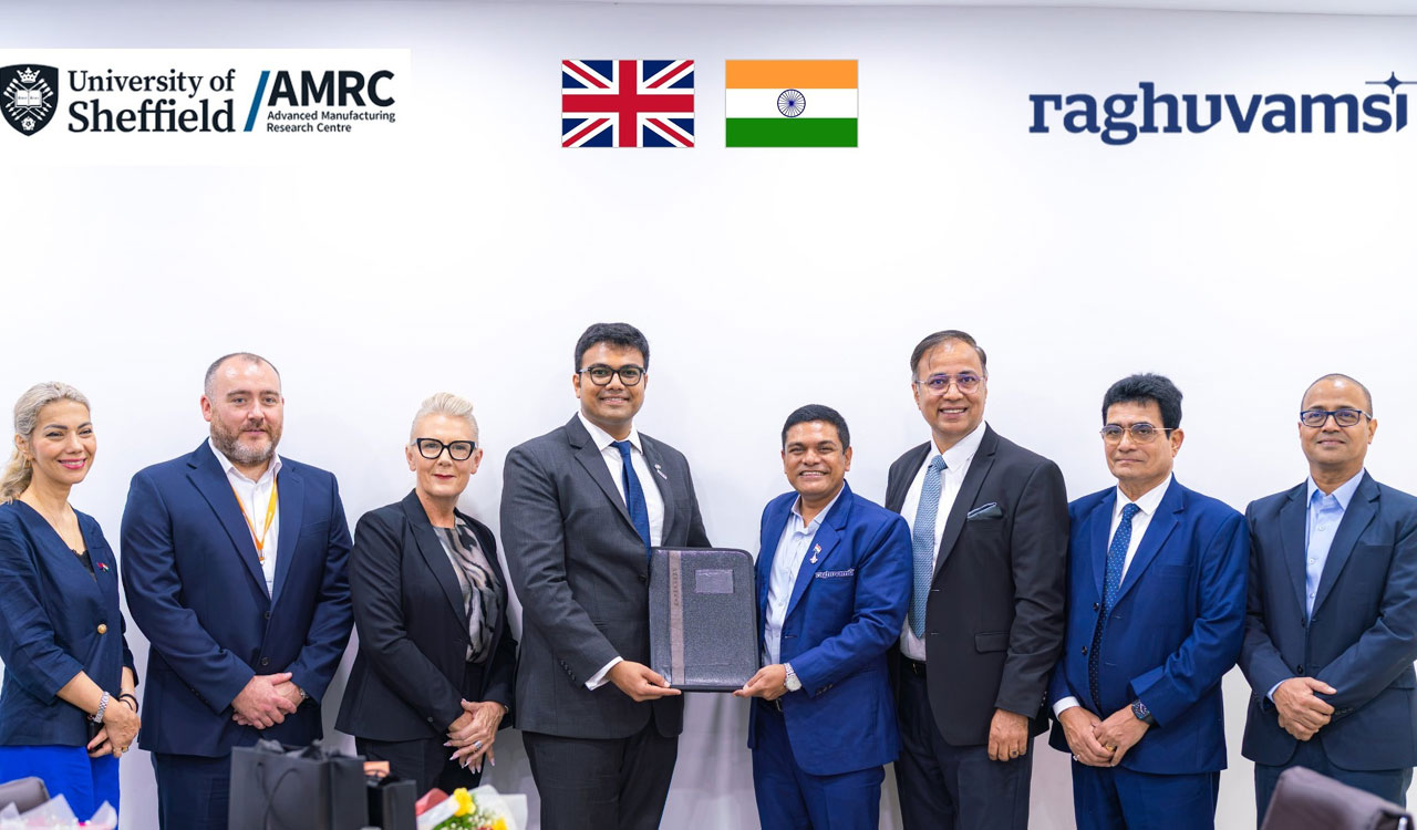 Raghu Vamsi Group signs MoU with University of Sheffield’s AMRC