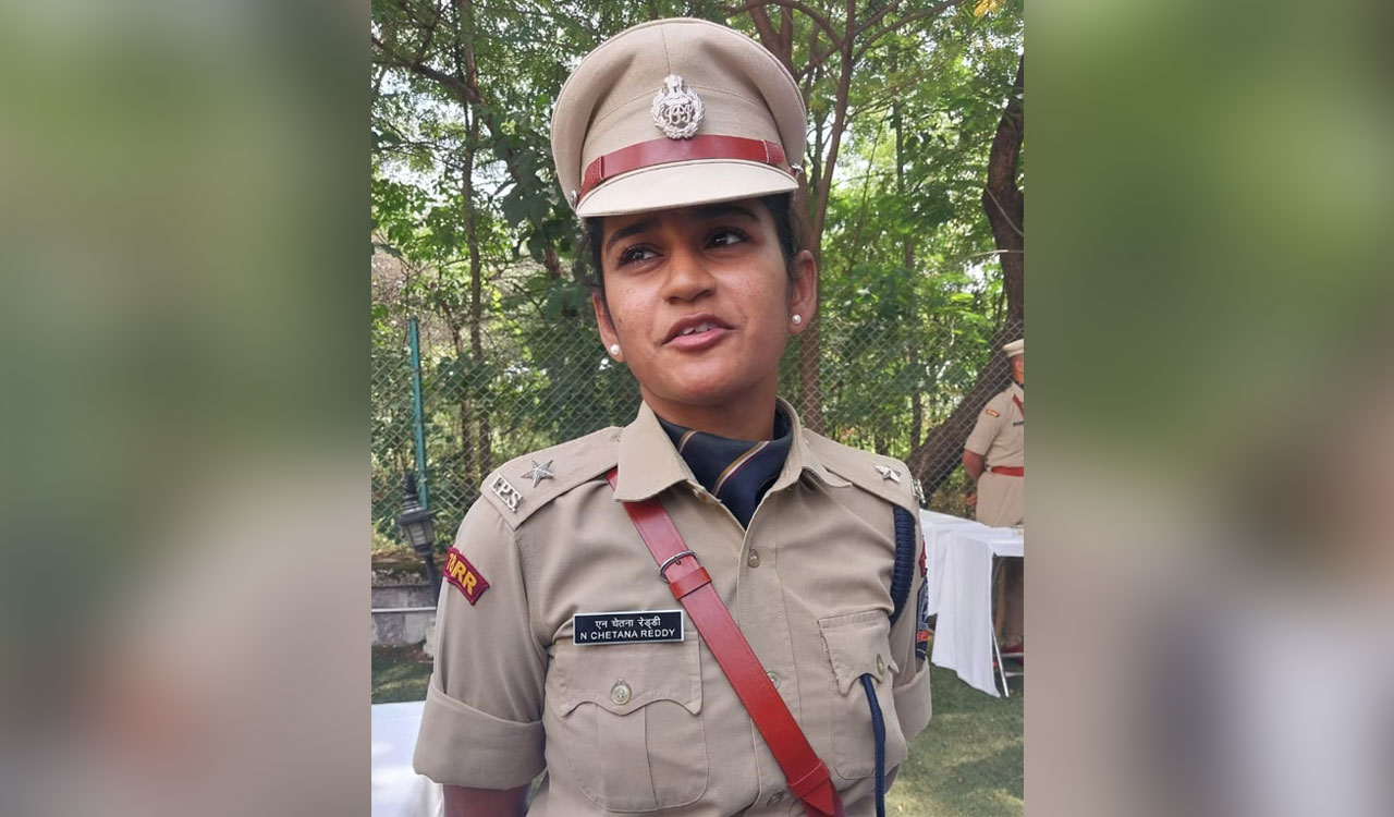 Hyderabad’s N Chetana Reddy to join 78th IPS batch parade at SVPNPA