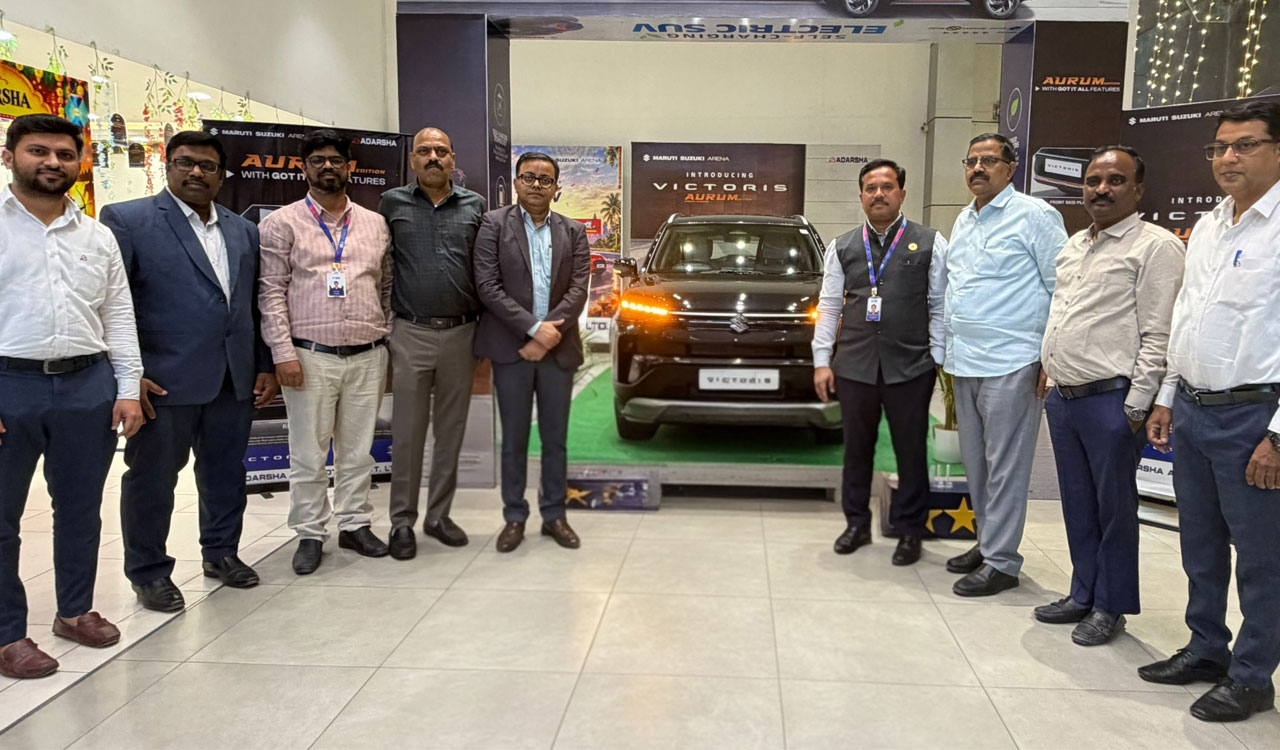 Maruti Suzuki launches Victoris Aurum Edition in Hyderabad