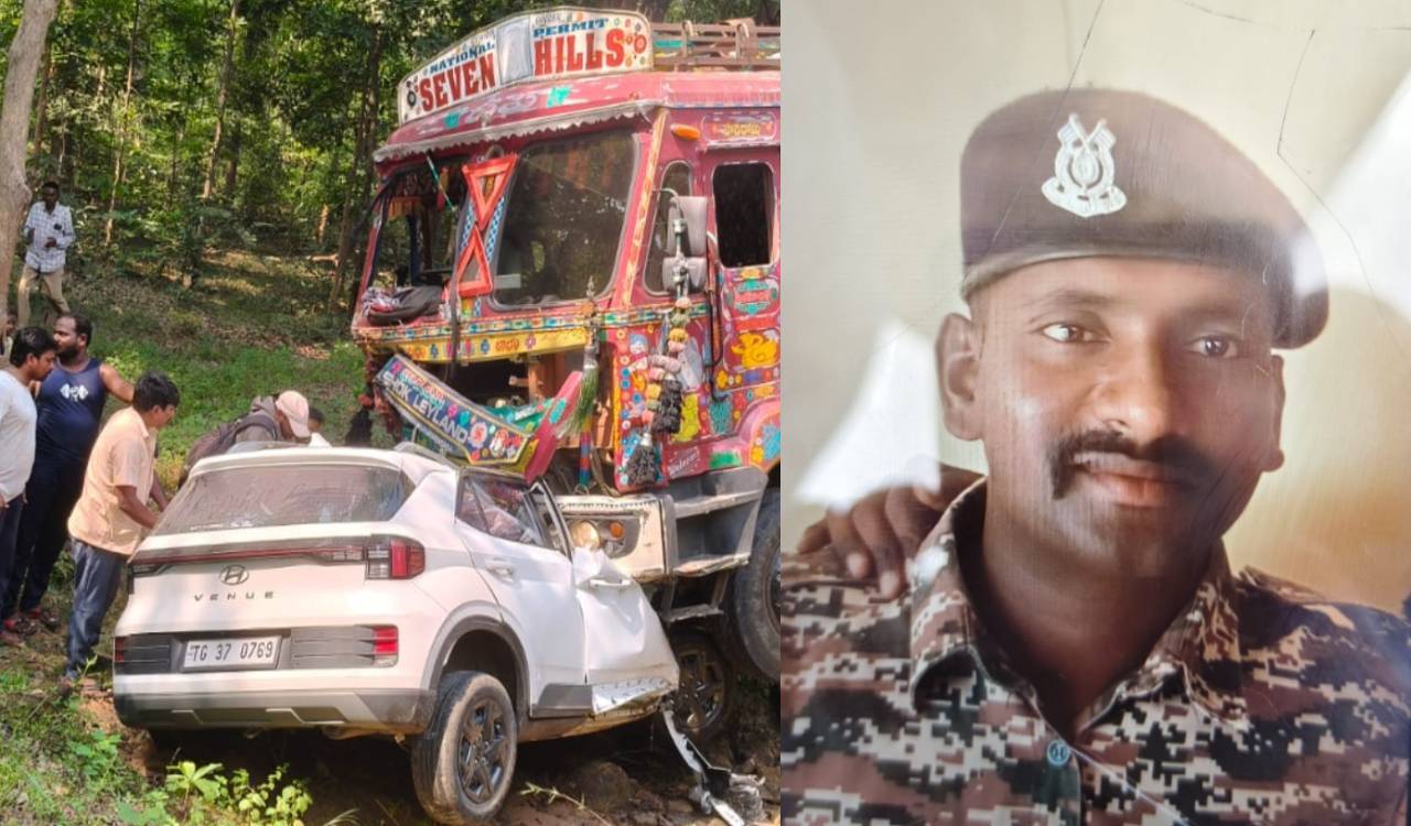 CRPF jawan killed, several injured in sand-laden lorry crash on NH-163 in Mulugu
