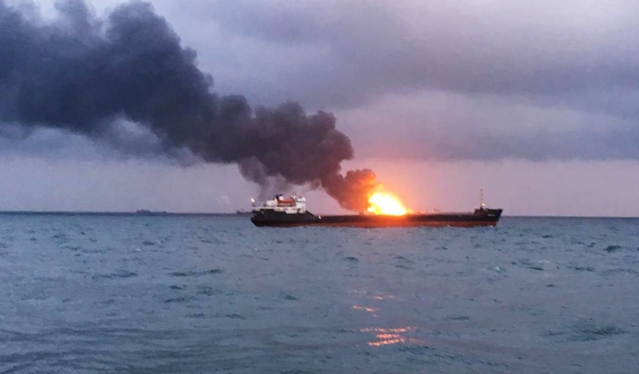 Kuwait-flagged oil tanker carrying 21 Indian seafarers struck by unknown projectile in Strait of Hormuz