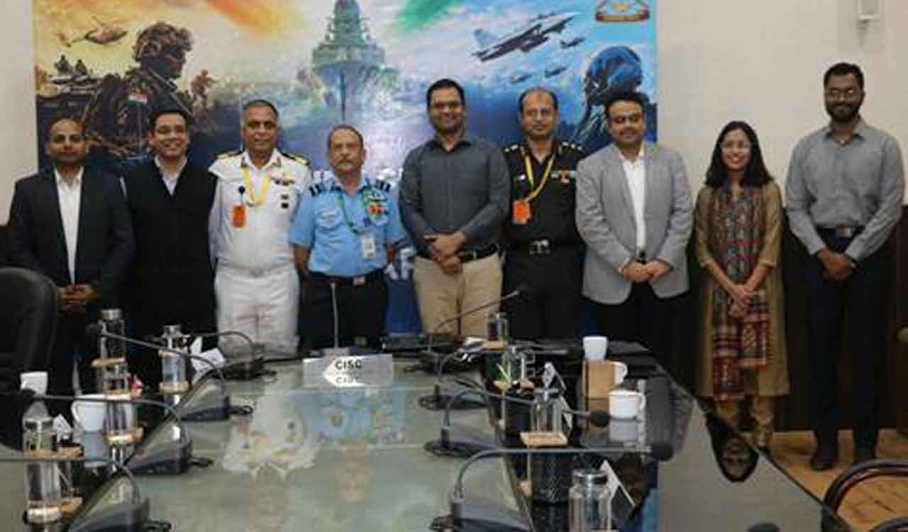 Defence Ministry arm, Sarvam sign pact for tri-service AI projects